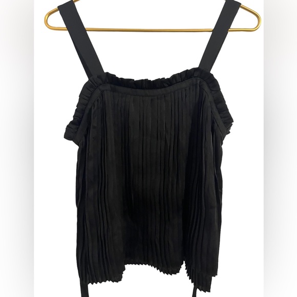 RyeGrass top sleeveless with tie waist and zip back Size S - Picture 3 of 8